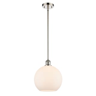 A thumbnail of the Innovations Lighting 516-1S Large Athens Polished Nickel / Matte White