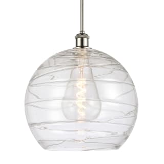 A thumbnail of the Innovations Lighting 516-1S-15-14 Athens Pendant Polished Nickel / Clear Deco Swirl