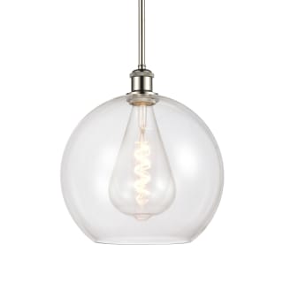 A thumbnail of the Innovations Lighting 516-1S-14-12 Athens Pendant Polished Nickel / Clear