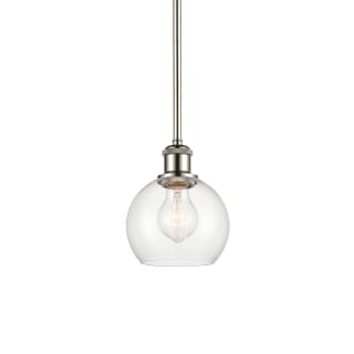 A thumbnail of the Innovations Lighting 516-1S-8-6 Athens Pendant Polished Nickel / Clear