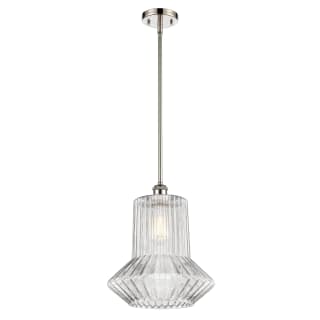 A thumbnail of the Innovations Lighting 516-1S Springwater Polished Nickel / Clear Spiral Fluted