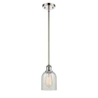 A thumbnail of the Innovations Lighting 516-1S Caledonia Polished Nickel / Mouchette