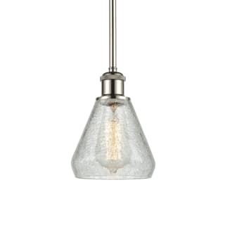 A thumbnail of the Innovations Lighting 516-1S-10-6 Conesus Pendant Clear Crackle / Polished Nickel