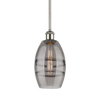 A thumbnail of the Innovations Lighting 516-1S-9-6 Vaz Pendant Polished Nickel / Light Smoke