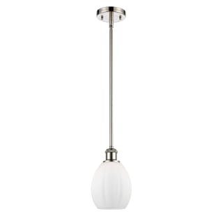 A thumbnail of the Innovations Lighting 516-1S Eaton Polished Nickel / Matte White