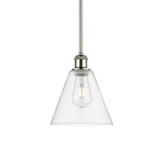 A thumbnail of the Innovations Lighting 516-1S-10-8 Berkshire Pendant Polished Nickel / Clear