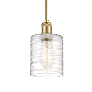 A thumbnail of the Innovations Lighting 516-1S-8-5 Cobbleskill Pendant Deco Swirl / Satin Gold