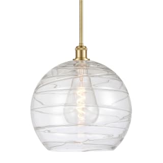 A thumbnail of the Innovations Lighting 516-1S-15-14 Athens Pendant Satin Gold / Clear Deco Swirl