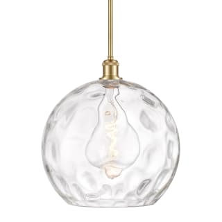 A thumbnail of the Innovations Lighting 516-1S-15-14 Athens Pendant Satin Gold / Clear Water Glass