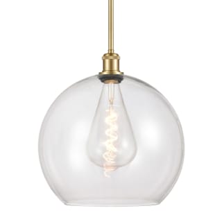 A thumbnail of the Innovations Lighting 516-1S-16-14 Athens Pendant Satin Gold / Clear