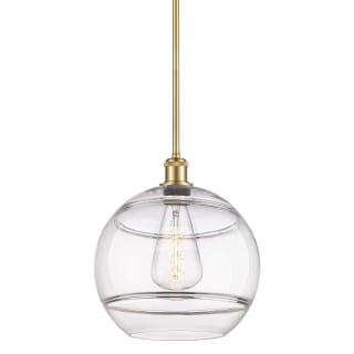 A thumbnail of the Innovations Lighting 516-1S-14-12 Rochester Pendant Satin Gold / Clear