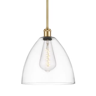 A thumbnail of the Innovations Lighting 516-1S-13-12 Bristol Pendant Satin Gold / Clear