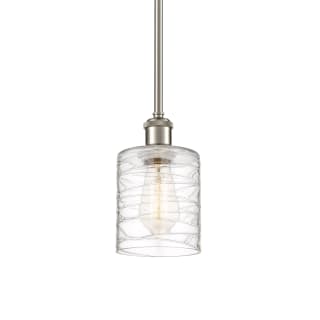 A thumbnail of the Innovations Lighting 516-1S-8-5 Cobbleskill Pendant Deco Swirl / Brushed Satin Nickel