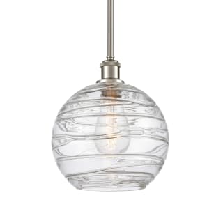 A thumbnail of the Innovations Lighting 516-1S-13-10 Athens Pendant Clear Deco Swirl / Brushed Satin Nickel