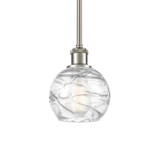 A thumbnail of the Innovations Lighting 516-1S-8-6 Athens Pendant Clear Deco Swirl / Brushed Satin Nickel