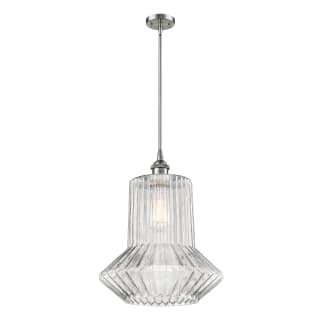 A thumbnail of the Innovations Lighting 516-1S Pendleton Brushed Satin Nickel / Clear