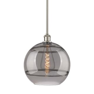 A thumbnail of the Innovations Lighting 516-1S-14-12 Rochester Pendant Brushed Satin Nickel / Light Smoke