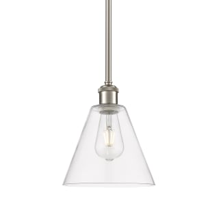 A thumbnail of the Innovations Lighting 516-1S-10-8 Berkshire Pendant Brushed Satin Nickel / Clear