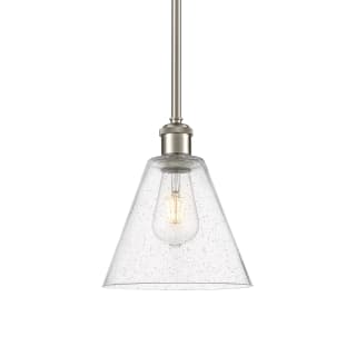 A thumbnail of the Innovations Lighting 516-1S-10-8 Berkshire Pendant Brushed Satin Nickel / Seedy