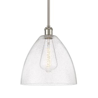 A thumbnail of the Innovations Lighting 516-1S-13-12 Bristol Pendant Brushed Satin Nickel / Seedy