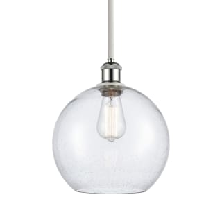 A thumbnail of the Innovations Lighting 516-1S-13-10 Athens Pendant Seedy / White and Polished Chrome