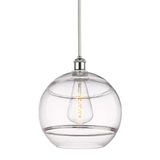 A thumbnail of the Innovations Lighting 516-1S-14-12 Rochester Pendant White Polished Chrome / Clear