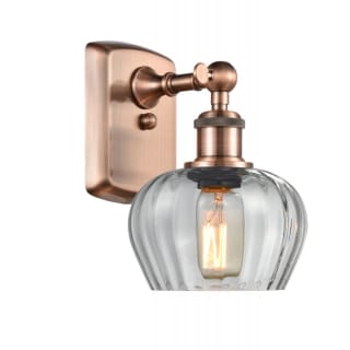 A thumbnail of the Innovations Lighting 516-1W Fenton Antique Copper / Clear