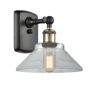 A thumbnail of the Innovations Lighting 516-1W Orwell Black Antique Brass / Clear