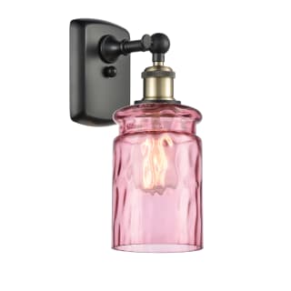 A thumbnail of the Innovations Lighting 516-1W Candor Black Antique Brass / Sweet Lilac Waterglass