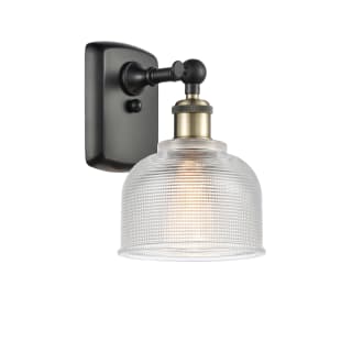 A thumbnail of the Innovations Lighting 516-1W Dayton Black Antique Brass / Clear