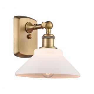 A thumbnail of the Innovations Lighting 516-1W Orwell Brushed Brass / Matte White