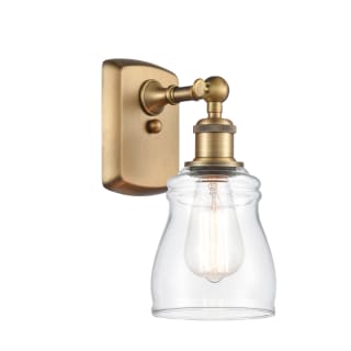 A thumbnail of the Innovations Lighting 516-1W Ellery Brushed Brass / Clear