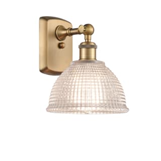 A thumbnail of the Innovations Lighting 516-1W Arietta Brushed Brass / Clear