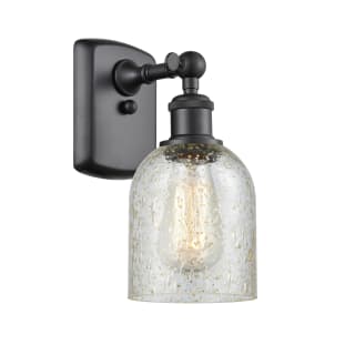 A thumbnail of the Innovations Lighting 516-1W Caledonia Matte Black / Mica