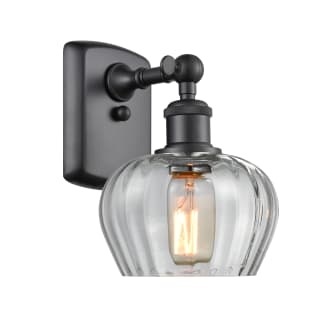 A thumbnail of the Innovations Lighting 516-1W Fenton Matte Black / Clear