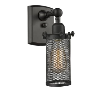 A thumbnail of the Innovations Lighting 516-1W Bleecker Oiled Rubbed Bronze / Mesh Cylinder