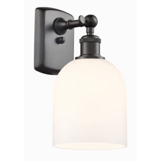 A thumbnail of the Innovations Lighting 516-1W-11-6 Bella Sconce Oil Rubbed Bronze / Glossy White