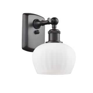 A thumbnail of the Innovations Lighting 516-1W Fenton Oil Rubbed Bronze / Matte White