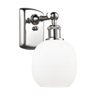 A thumbnail of the Innovations Lighting 516-1W Belfast Polished Chrome / Matte White