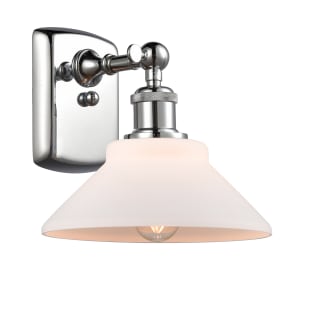 A thumbnail of the Innovations Lighting 516-1W Orwell Polished Chrome / Matte White