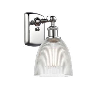 A thumbnail of the Innovations Lighting 516-1W Castile Polished Chrome / Clear