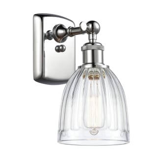 A thumbnail of the Innovations Lighting 516-1W Brookfield Polished Chrome / Clear
