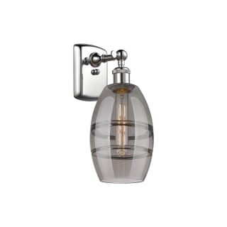 A thumbnail of the Innovations Lighting 516-1W-10-6 Vaz Sconce Polished Chrome / Light Smoke