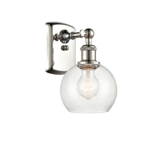 A thumbnail of the Innovations Lighting 516-1W-10-6 Athens Sconce Polished Nickel / Seedy