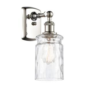 A thumbnail of the Innovations Lighting 516-1W Candor Polished Nickel / Clear Waterglass