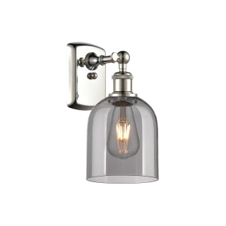 A thumbnail of the Innovations Lighting 516-1W-11-6 Bella Sconce Polished Nickel / Light Smoke