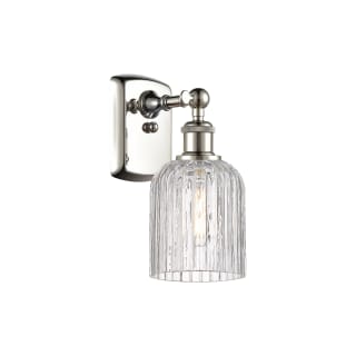 A thumbnail of the Innovations Lighting 516-1W-10-5 Bridal Veil Sconce Polished Nickel / Clear