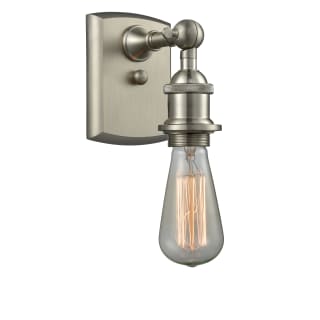A thumbnail of the Innovations Lighting 516-1W Bare Bulb Brushed Satin Nickel