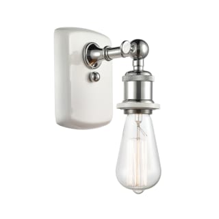 A thumbnail of the Innovations Lighting 516-1W Bare Bulb White and Polished Chrome