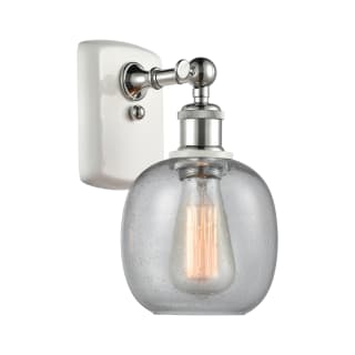 A thumbnail of the Innovations Lighting 516-1W Belfast White and Polished Chrome / Seedy